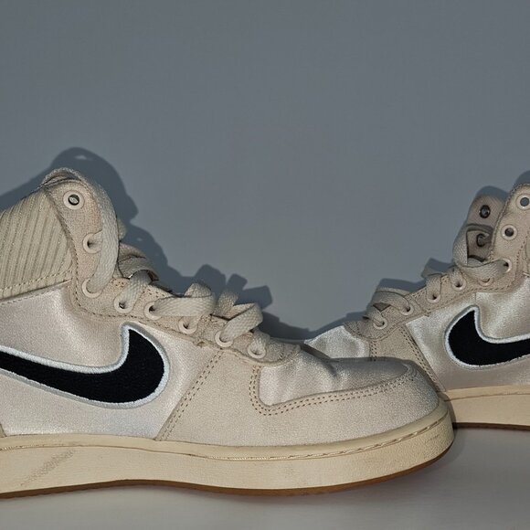 Nike Court Borough Mid Sneakers Men’s 8.5 | Beige/Cream | AQ7769-800 - Picture 7 of 9